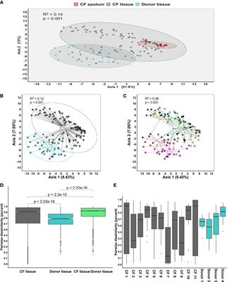 Microbial Community Composition in Explanted Cystic Fibrosis and Control Donor Lungs